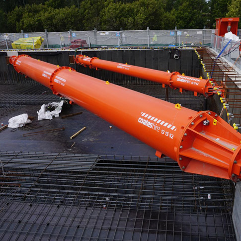 A Propped Cutter Soil Mixing (CSM) Retention System in Sand